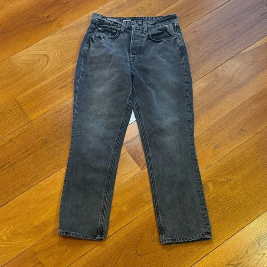 Revolve Grlfrnd karolina High Rise Straight Crop size 26 - Image 10