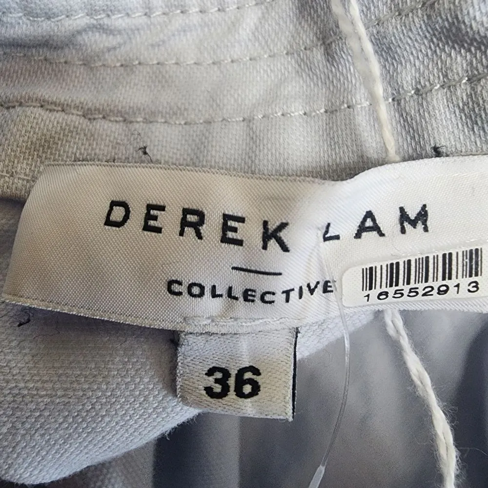 Derek Lam Light Blue Belted Romper (36) - Image 9