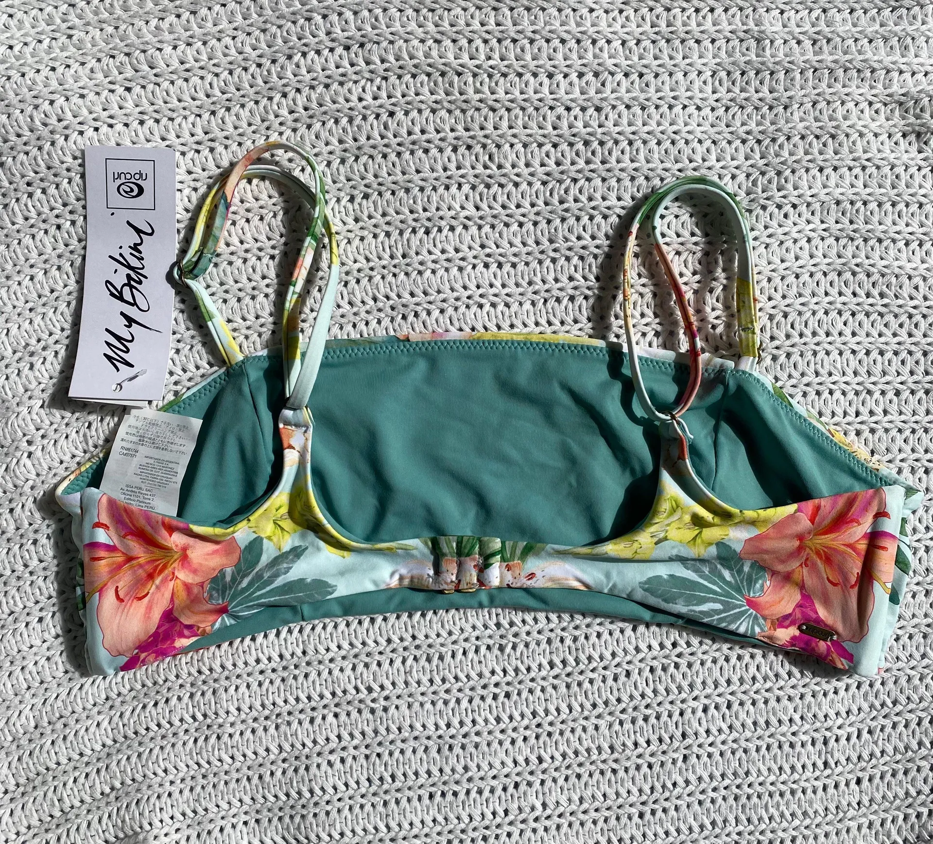 Rip Curl NWT  Sweet Aloha Bralette - Image 5