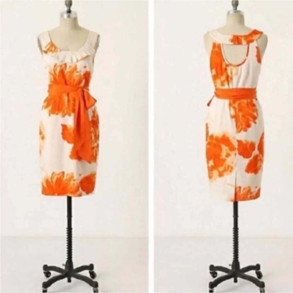 Anthropologie Moulinette Souers Orange Blossom Dress - Image 5