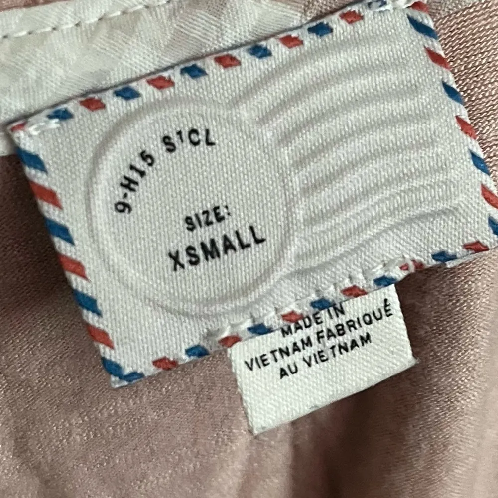 Postmark • Egress Tan Cream Split Neck Tank Top/Cap Sleeve White Size XS - Image 6