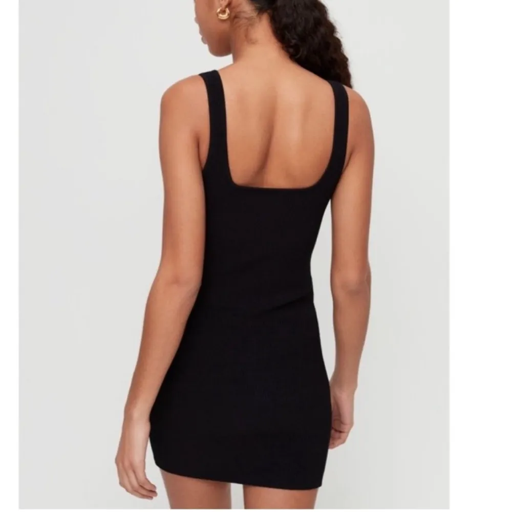 Aritzia Babaton Sculpt Knit Ribbed Dress Size XS - Image 2