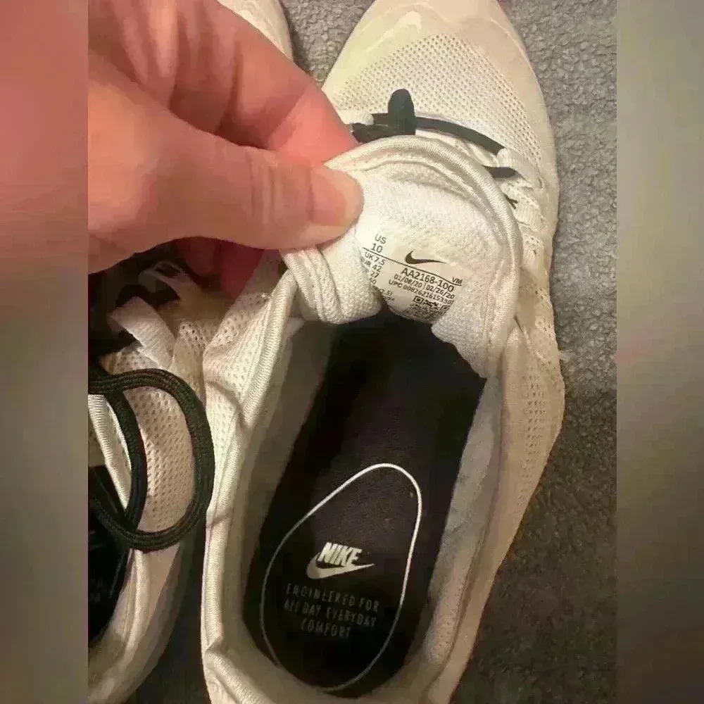 Nike Air Max Axis Sneakers white  Black Lace Up Comfort Mesh Running Shoes - Image 7