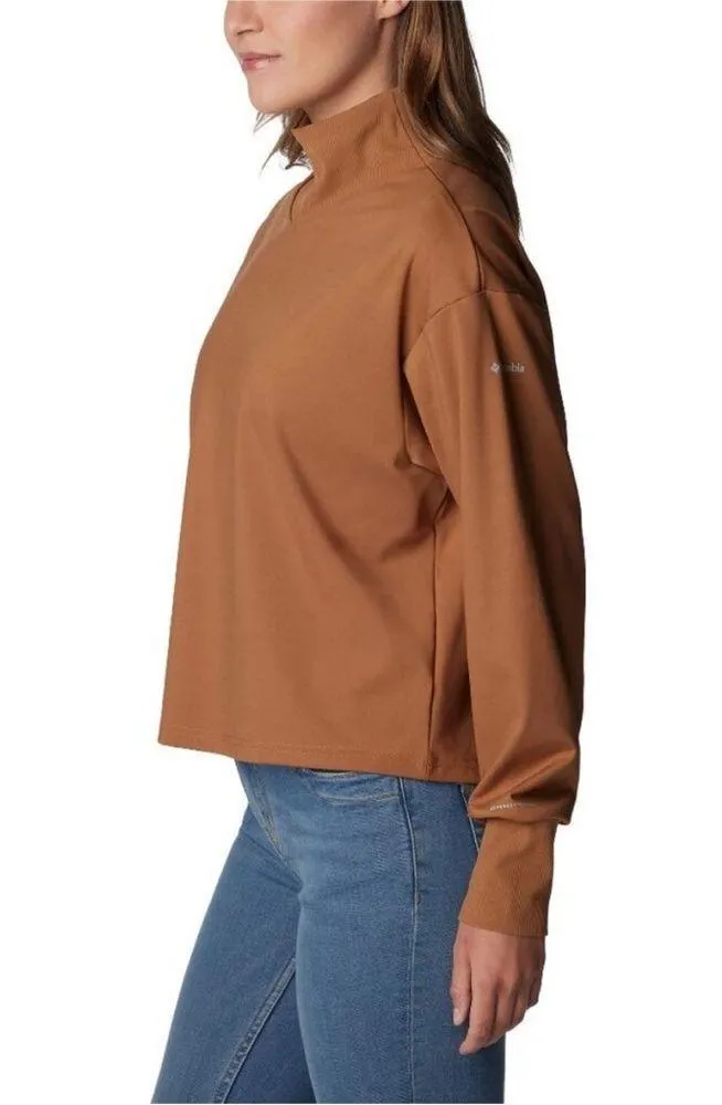 Columbia Women’s Uphill Edge Turtleneck Long Sleeve Shirt - Image 4