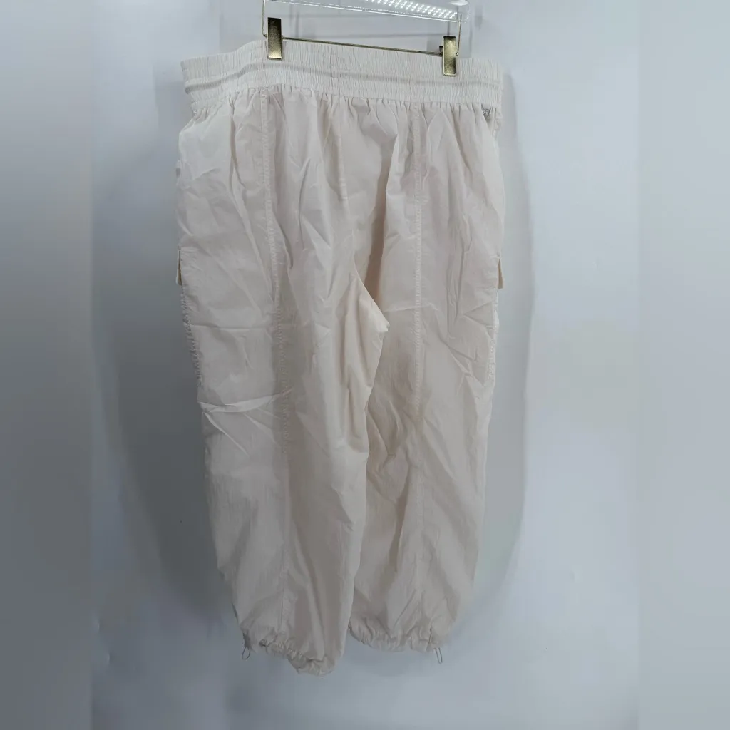Athleta Alicia Keys‎ Magnolia White Keys High Waist Utility Cargo Pant Sz 20 - Image 3