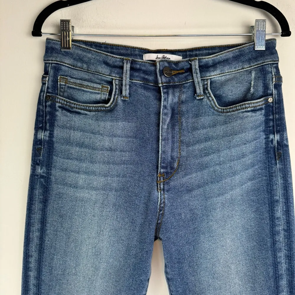 Sam Edelman The Stiletto High Rise Skinny Ankle Jeans Sz 30 Stretch Medium Wash - Image 4