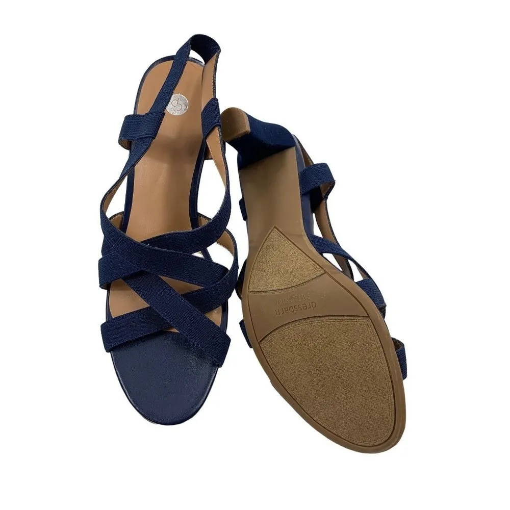 Dressbarn Women's Navy Blue Low Heels - Image 4