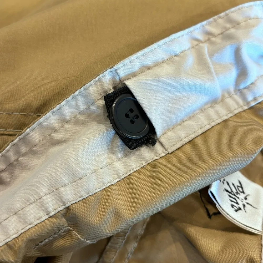 Women’s Vintage Prana tan cropped wide leg Breathe pants - Image 8