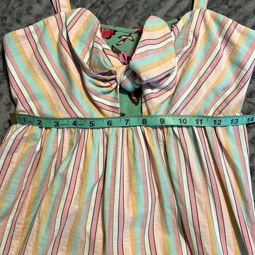 Matilda Jane small striped floral wish you were here no baggage maxi dress - Image 4