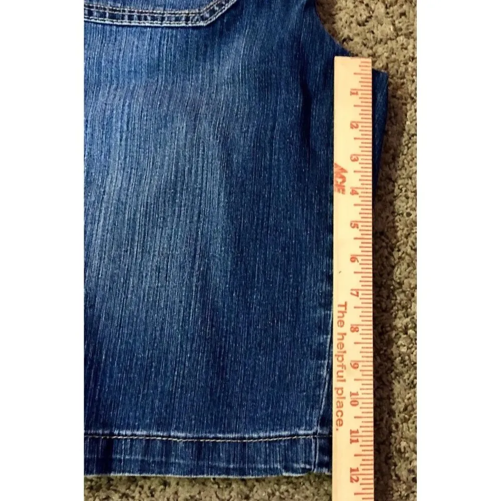 Gloria Vanderbilt Denim Shorts Womens 6 Used - Image 9