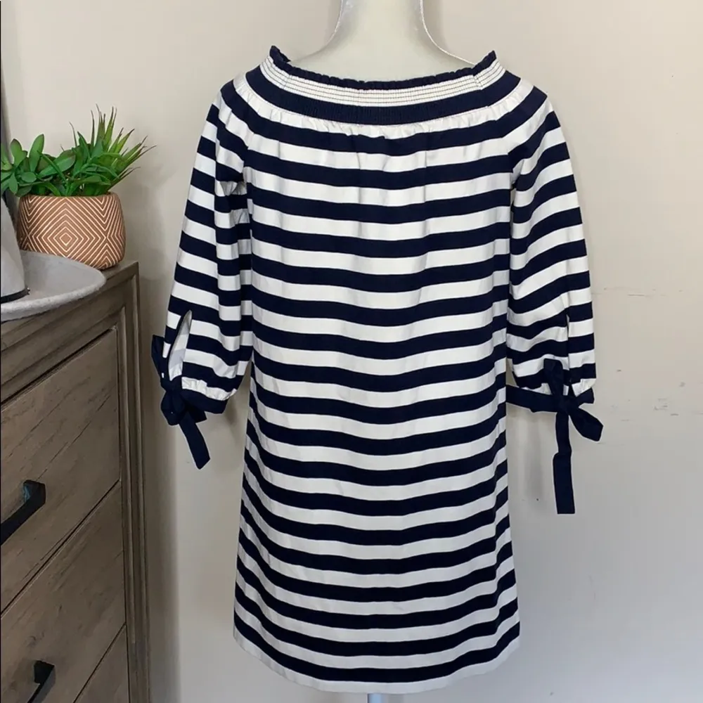 j.crew • striped off shoulder dress - Image 53