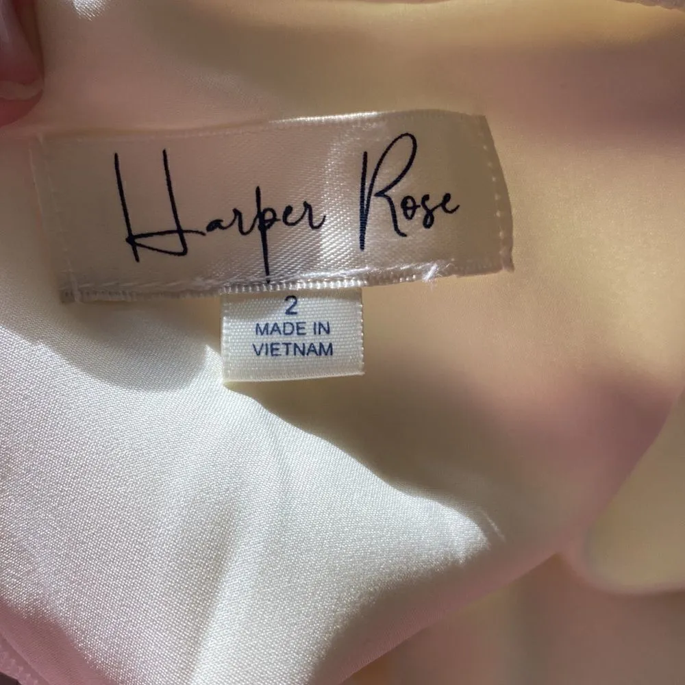Harper Rose NWT dress bell sleeve white IVY dress size 2 - Image 6