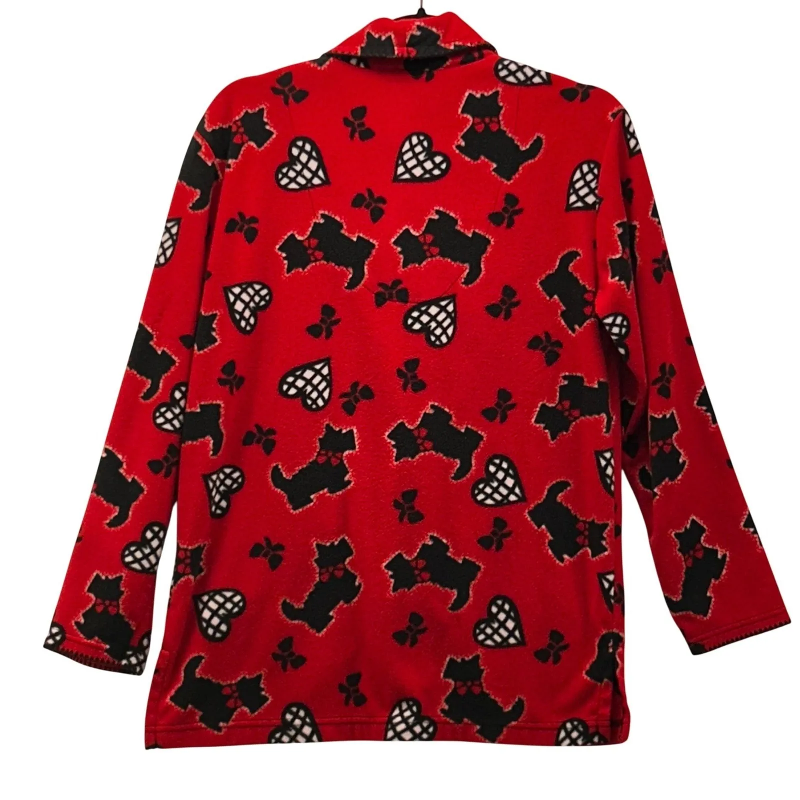 Kathy Ireland Pajama Set Red Small - Image 4