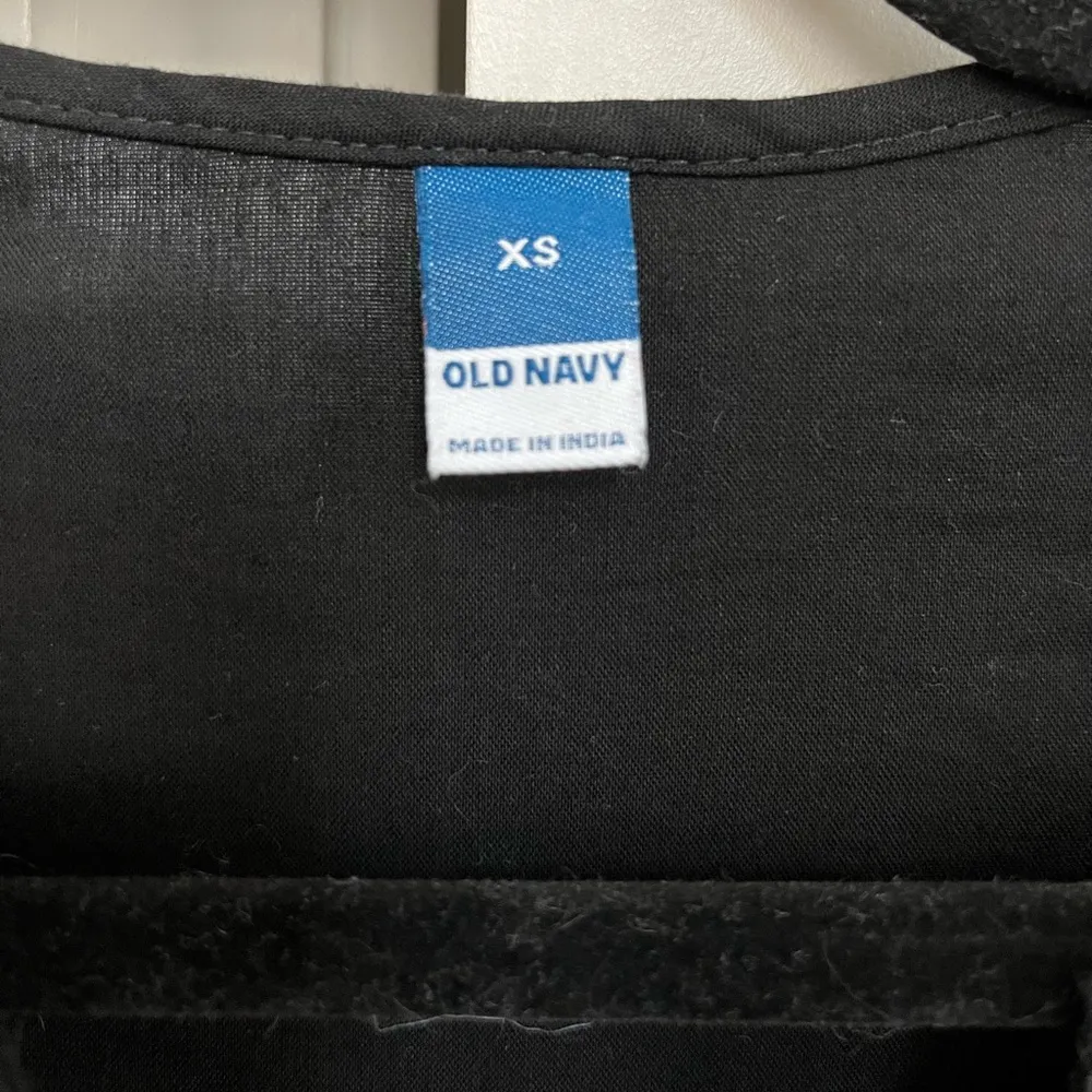 Long-Sleeve Mini Swing Dress in Black - Image 6