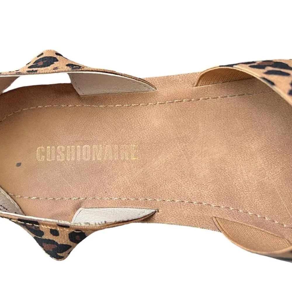 Cushionaire Indego Leopard Sandals 7.5 - Image 7