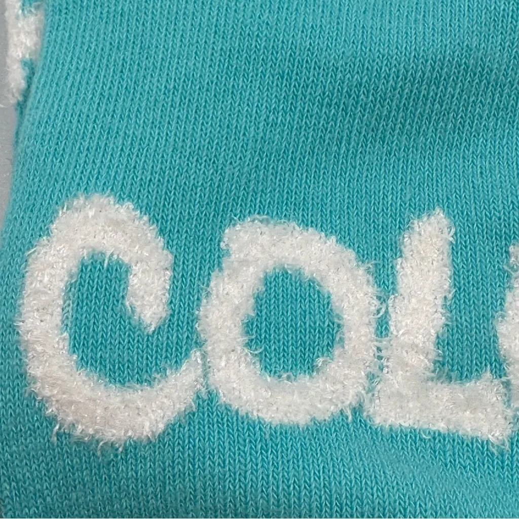 Robin Ruth Colorado Aqua / Turquoise Crew Socks OS Blue - Image 5