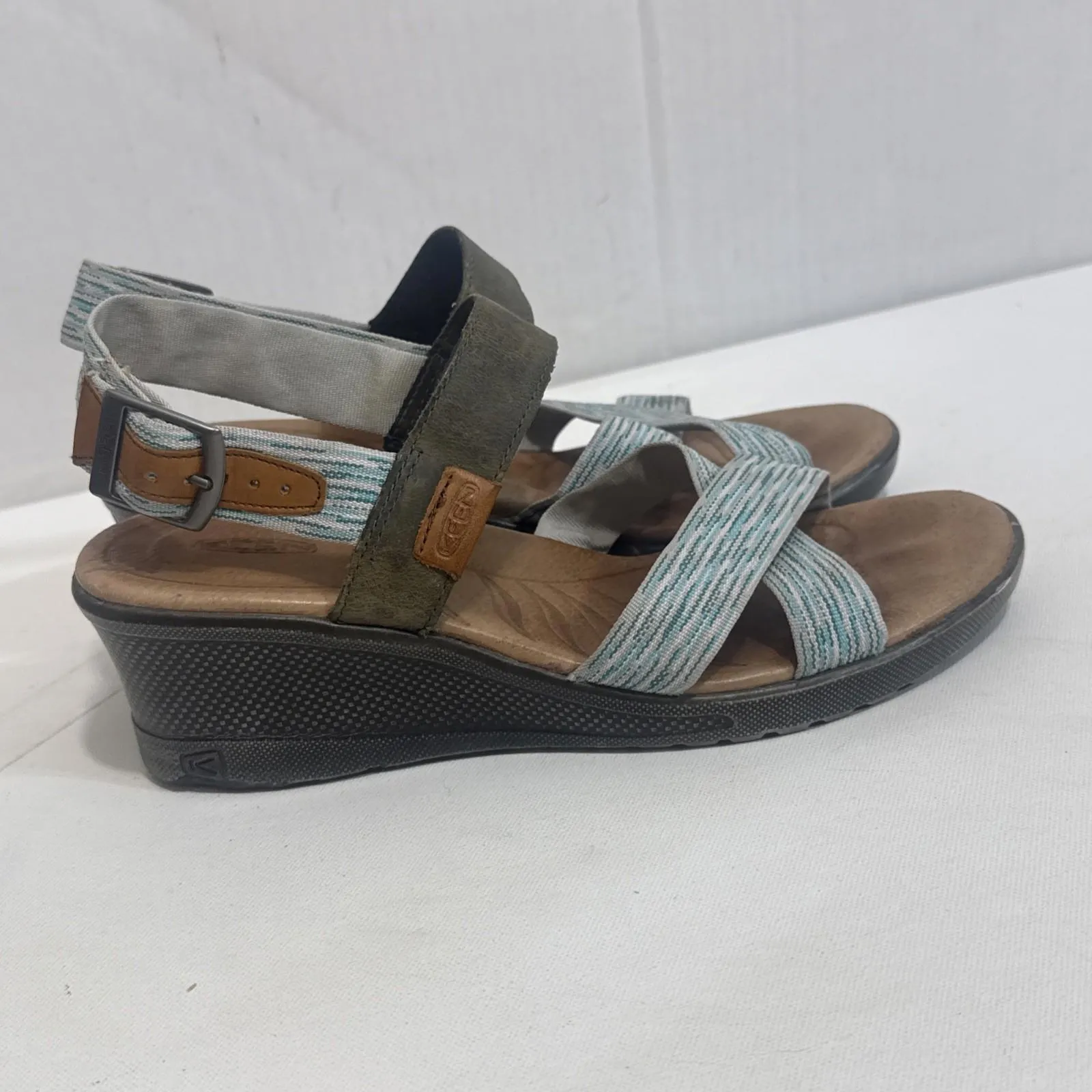 KEEN Women's Skyline Gorpcore Outdoor Boho Wedge Sandals 8.5 - Image 2