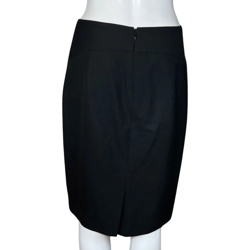 The Limited Skirt Women 2 Black Pencil Straight Career Office Neutral Minimalist - Image 4
