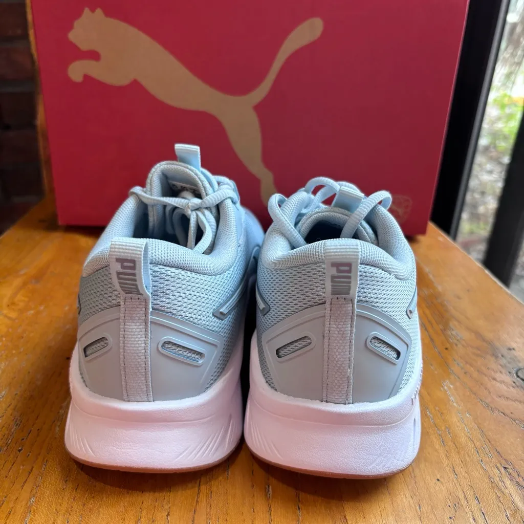 Puma womens Focus Lite athletic workout sporty sneakers blue 8 - Image 3