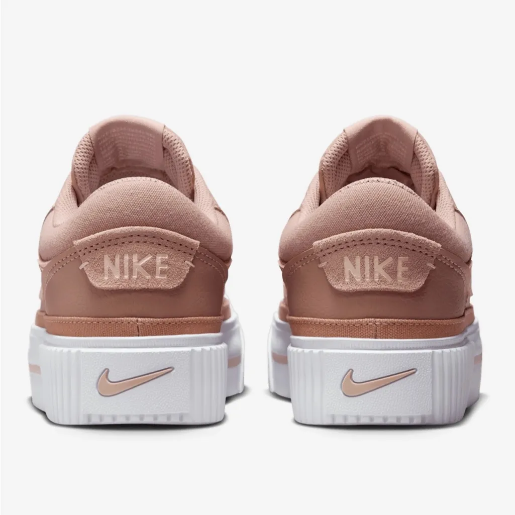 Nike Court Legacy Lift Particle Pink/Washed Coral/Rose Gold Women 8.0 US - Image 4