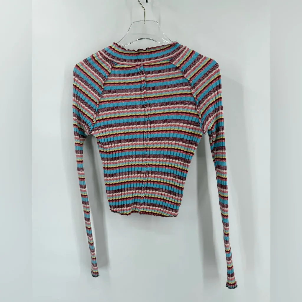 Free People Mirror Tee in Blue‎ size small - Image 4