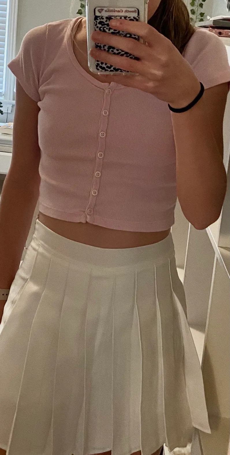 Brandy Melville Pink Zelly Top - Image 2