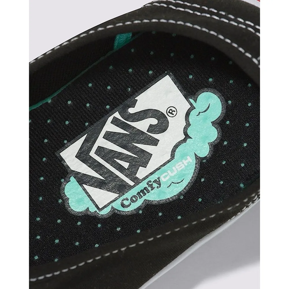 Vans Authentic ComfyCush (Classic) Black/True White Womens 8 / Mens 6.5 - Image 9