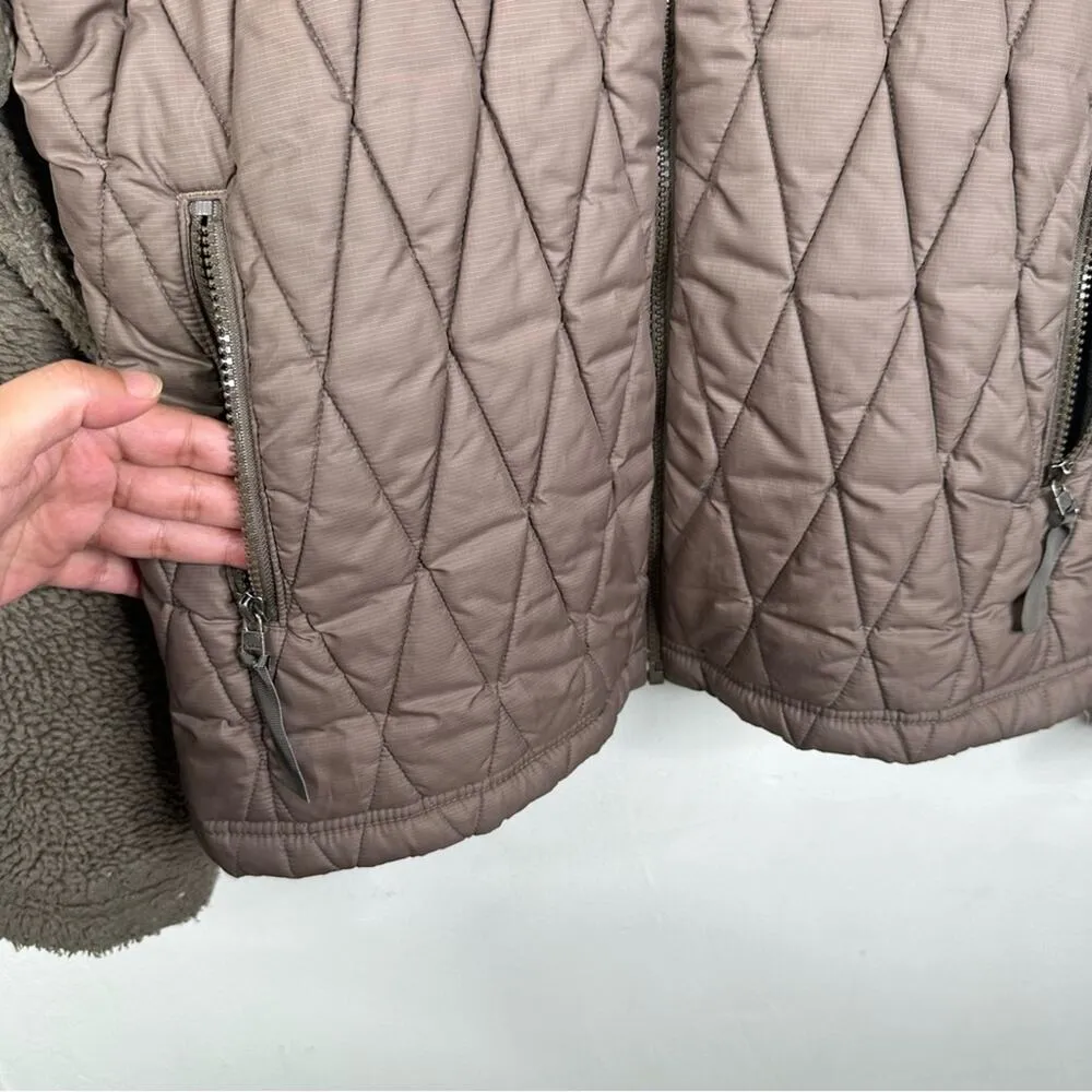 Patagonia Vintage Women’s M Bernese Mountain Fleece Quilted Jacket Style 27440 - Image 5