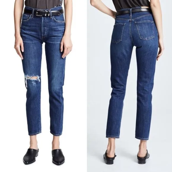 Citizens Of Humanity Liya Crop‎ 26 High Rise Classic Fit Lowe - Image 2