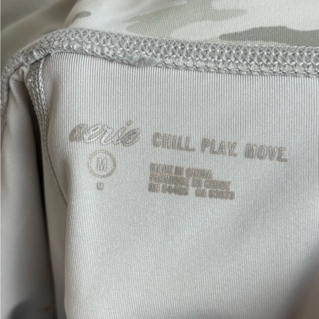 Aerie Chill Play Love Casual Athletic Camouflage Full Length Leggings Sz Medium - Image 9