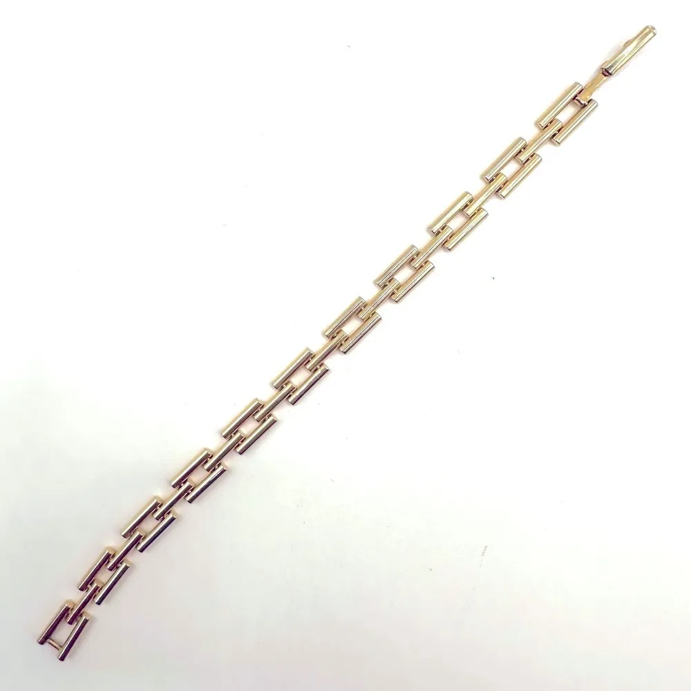 VINTAGE Gold Tone Link Bracelet - Image 2