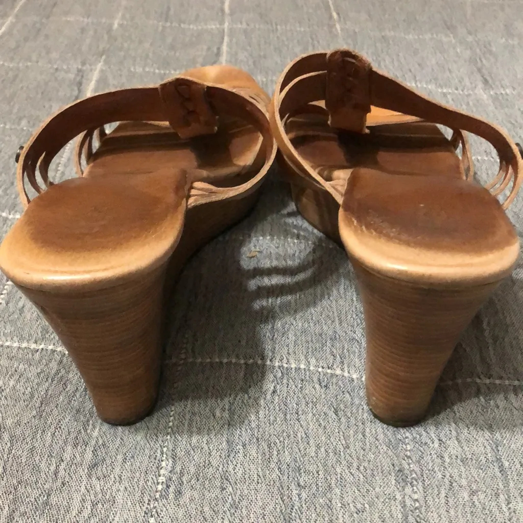 Ugg wooden and leather wedges - Image 2