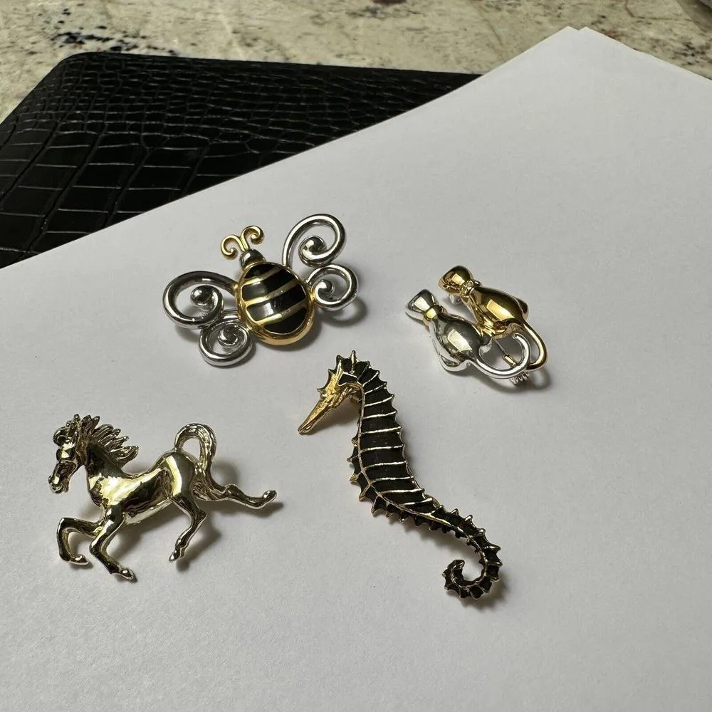 Lot Of 4 Brooch Pins - Image 2