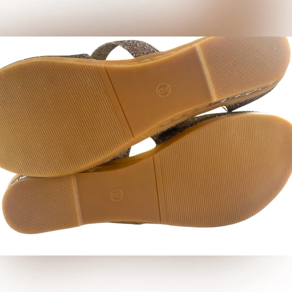 NWOT Size 9 Jolimall Glittery Sandals - Image 14
