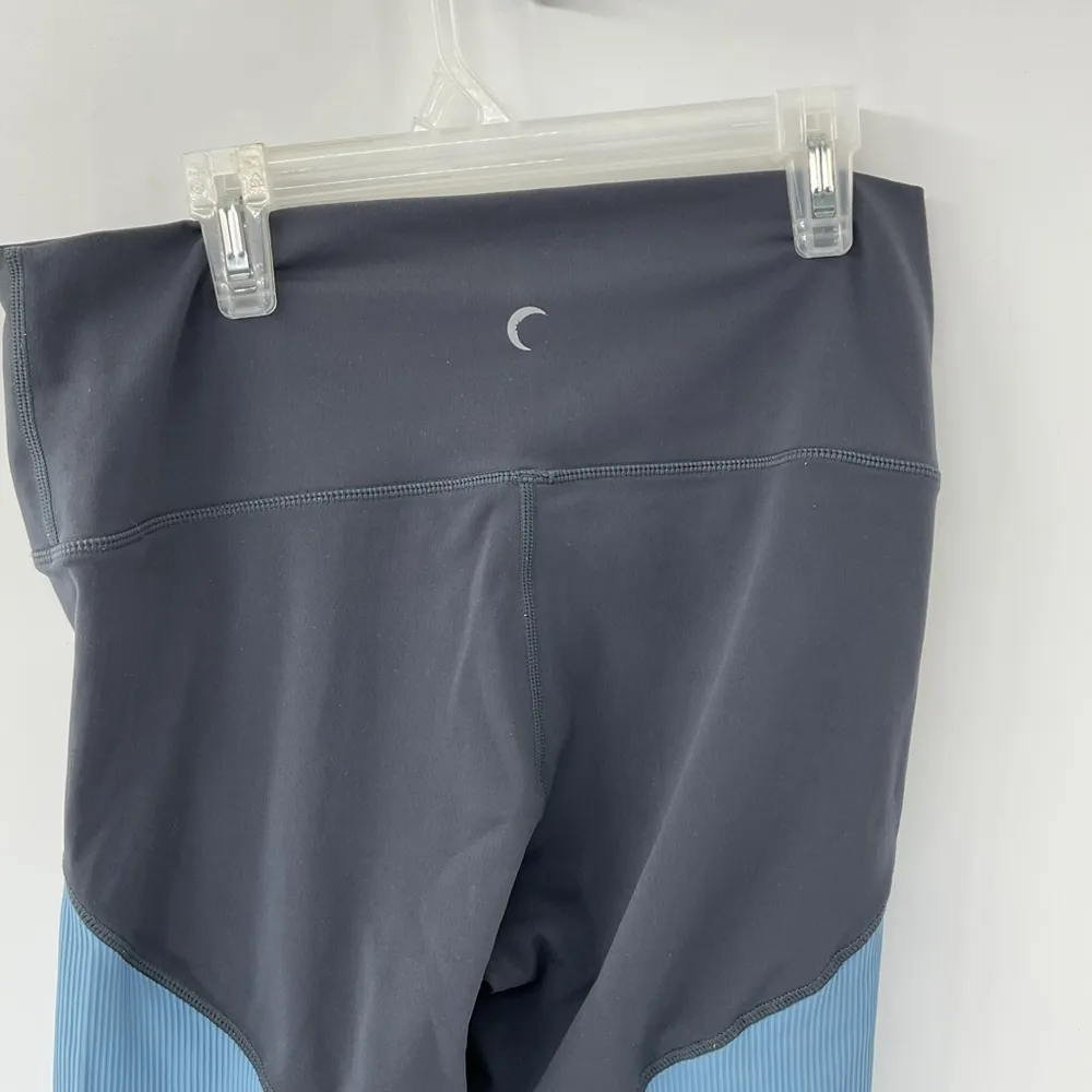 ZYIA Active Storm Parallel Luxe Leggings Ruched Two Tone Pull On Yoga Si… - Image 3