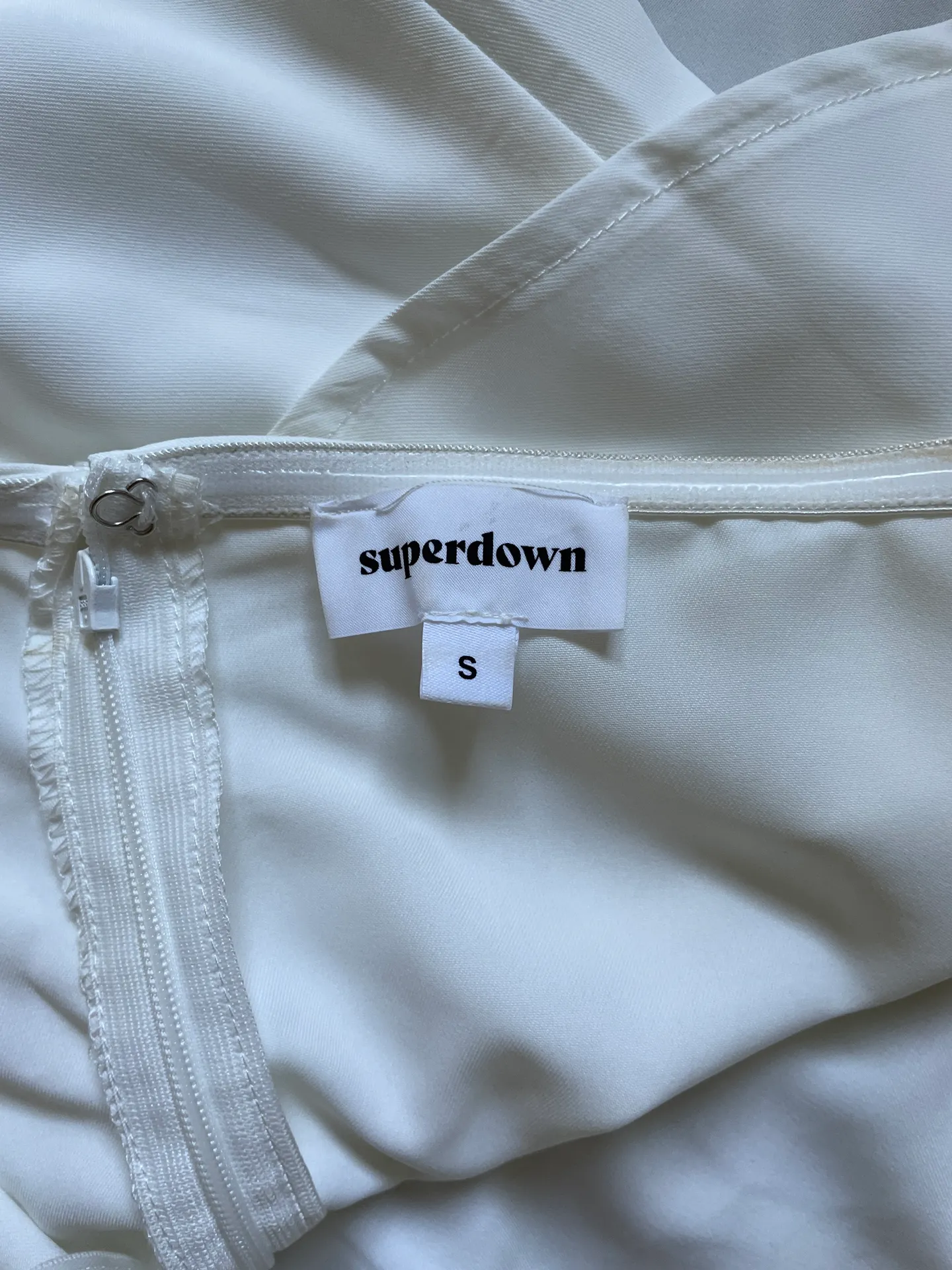 superdown Mini Bodycon White Dress - Image 7