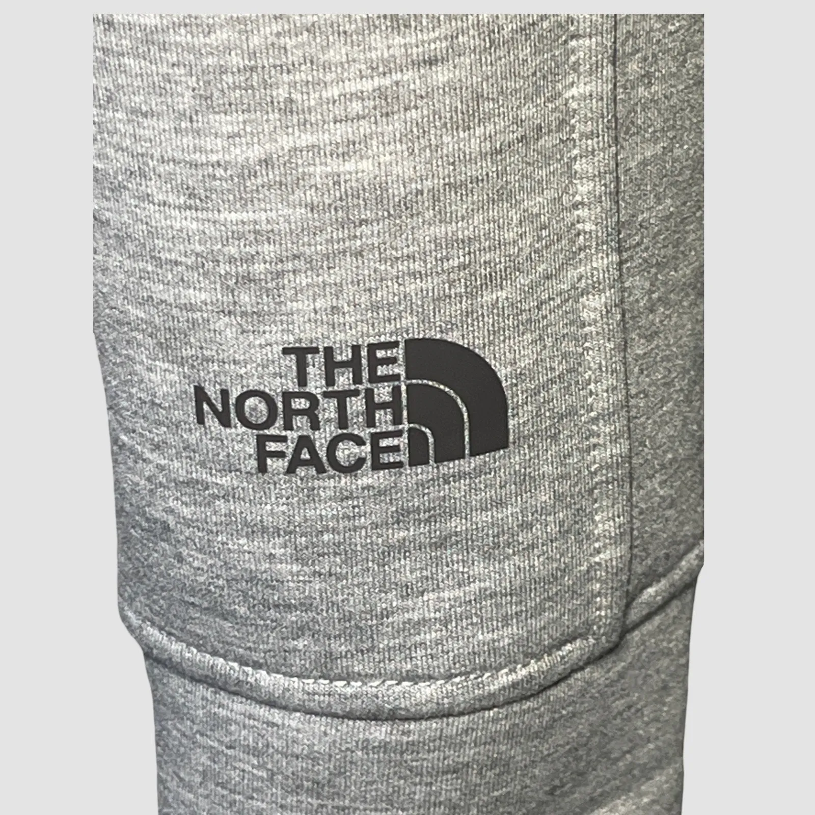 The North Face Women’s Gray Hooded Full Snap Jacket M Stretch Fleece Blend - Image 7
