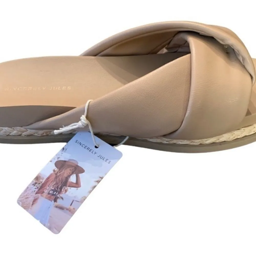 Sincerely jules dream slide size 8 Tan - Image 4