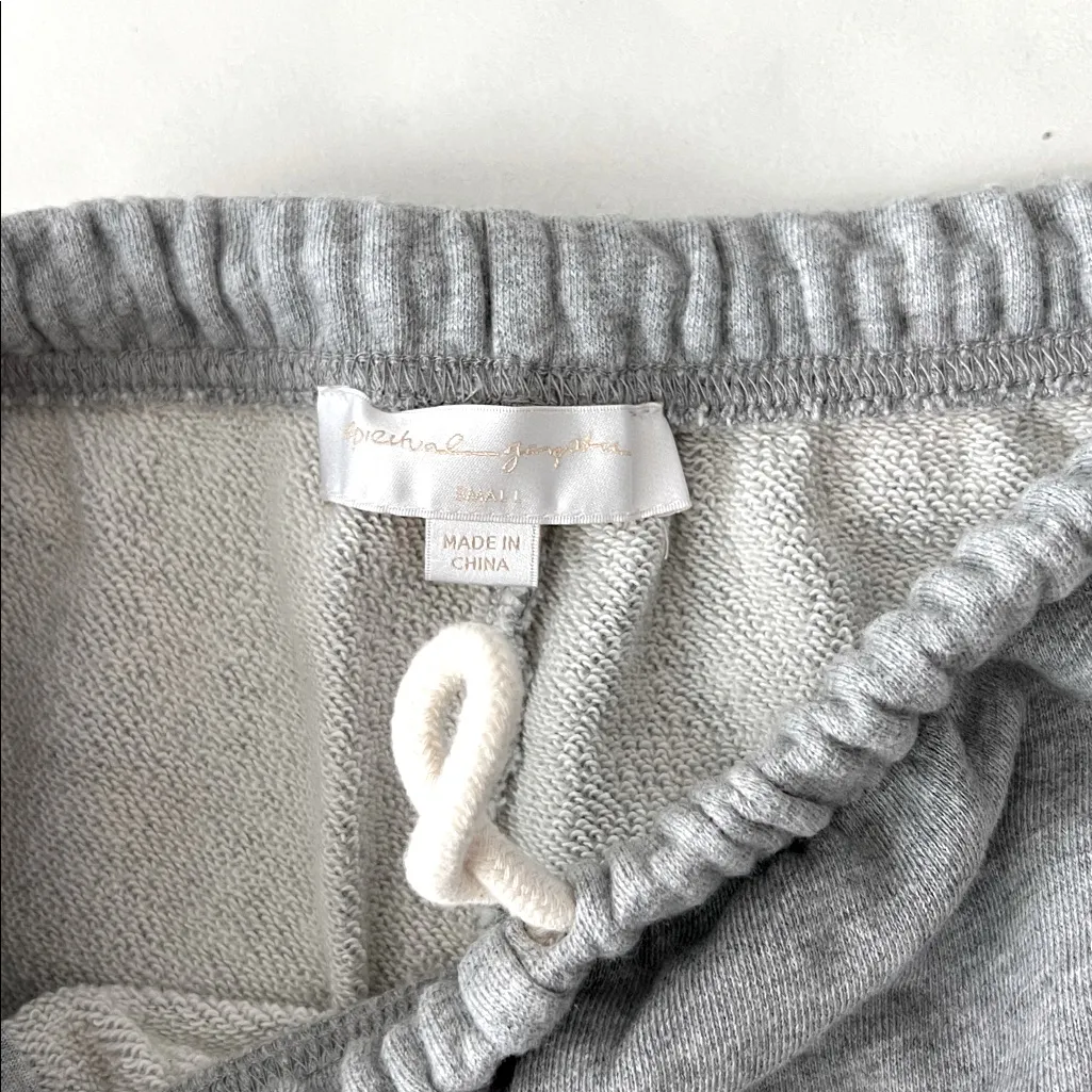 SPIRITUAL GANGSTER SHINE Ojai Gray Sweatpants Size Small $128 - Image 6