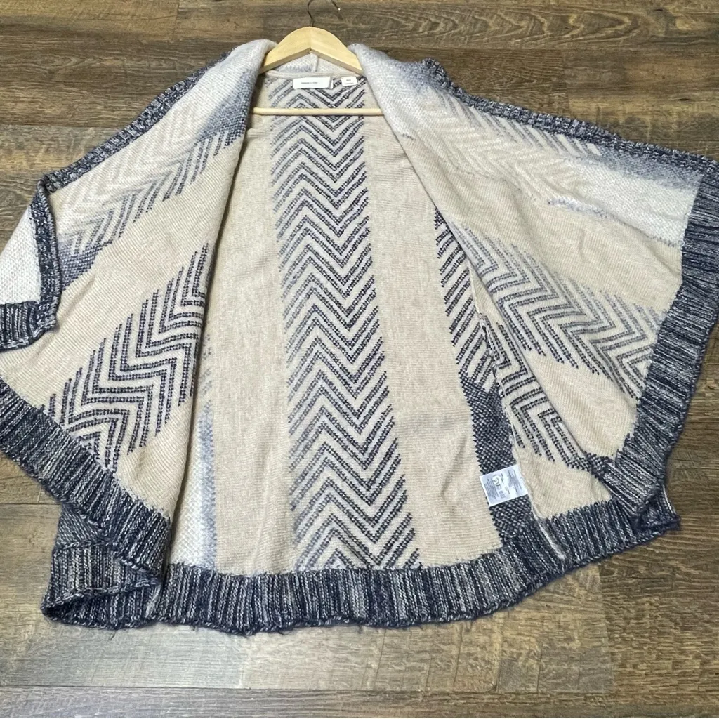 Anthropologie Mabli Vest By Sleeping on Snow Women XS/S Wool Blend Open Sweater Blue - Image 10