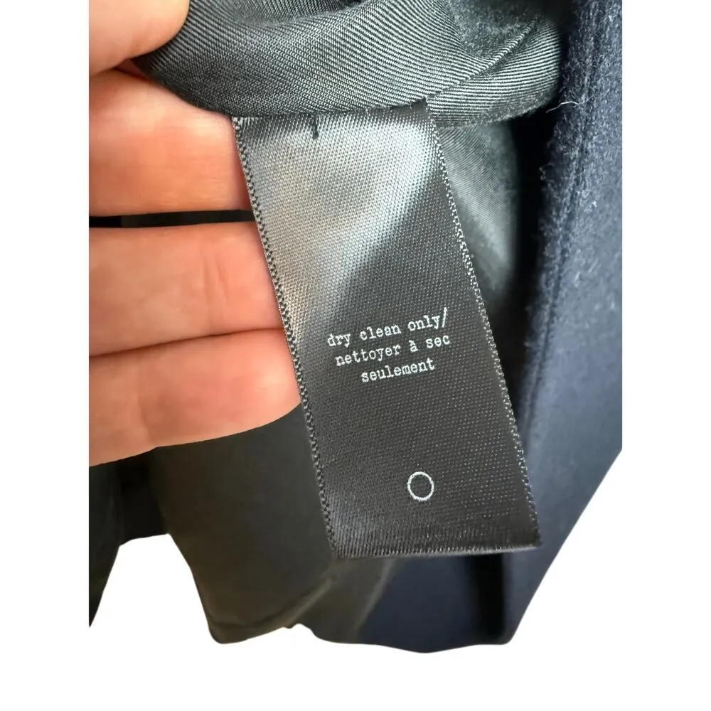 Rag and Bone  Sleeveless Wool Blend Zipper Long Vest Jacket NWT Sz. 6 - Image 8