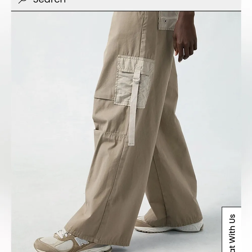 PacSun Brown Baggy Cargo Pants | Women’s Size Medium - Image 3