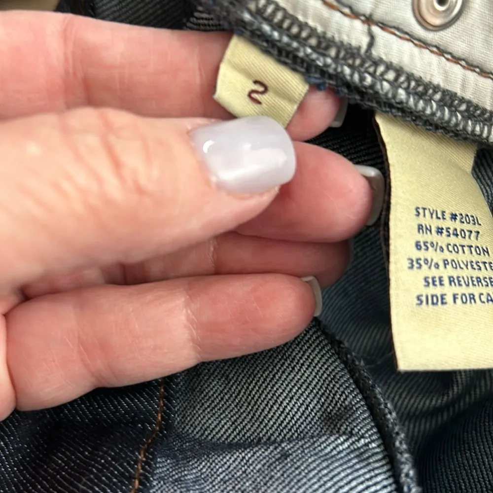 Cabi Jeans #203L Boot Cut Size 2 Dark Wash - Image 10