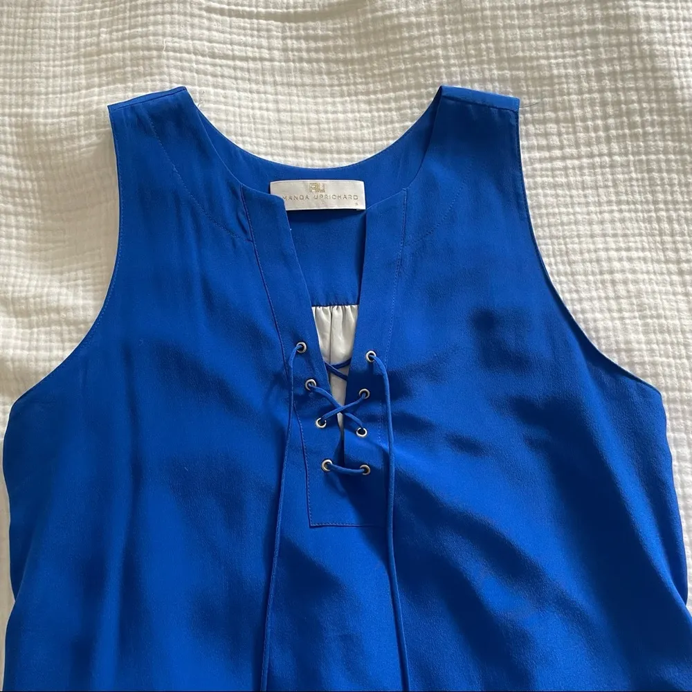 Amanda Uprichard Michaela Silk Shift Dress - Image 8