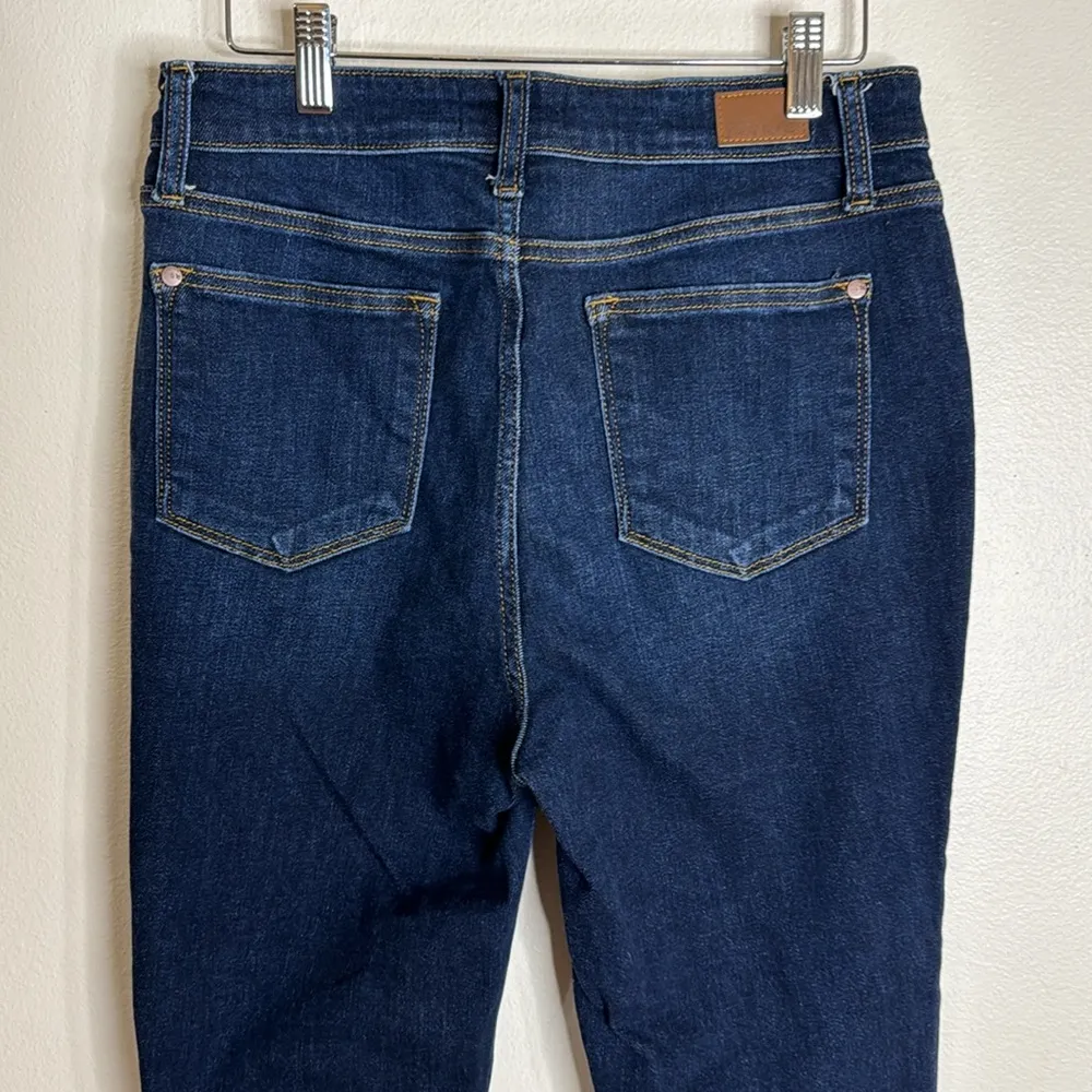 Judy blue ladies skinny fit dark wash denim jeans size 29 - Image 8