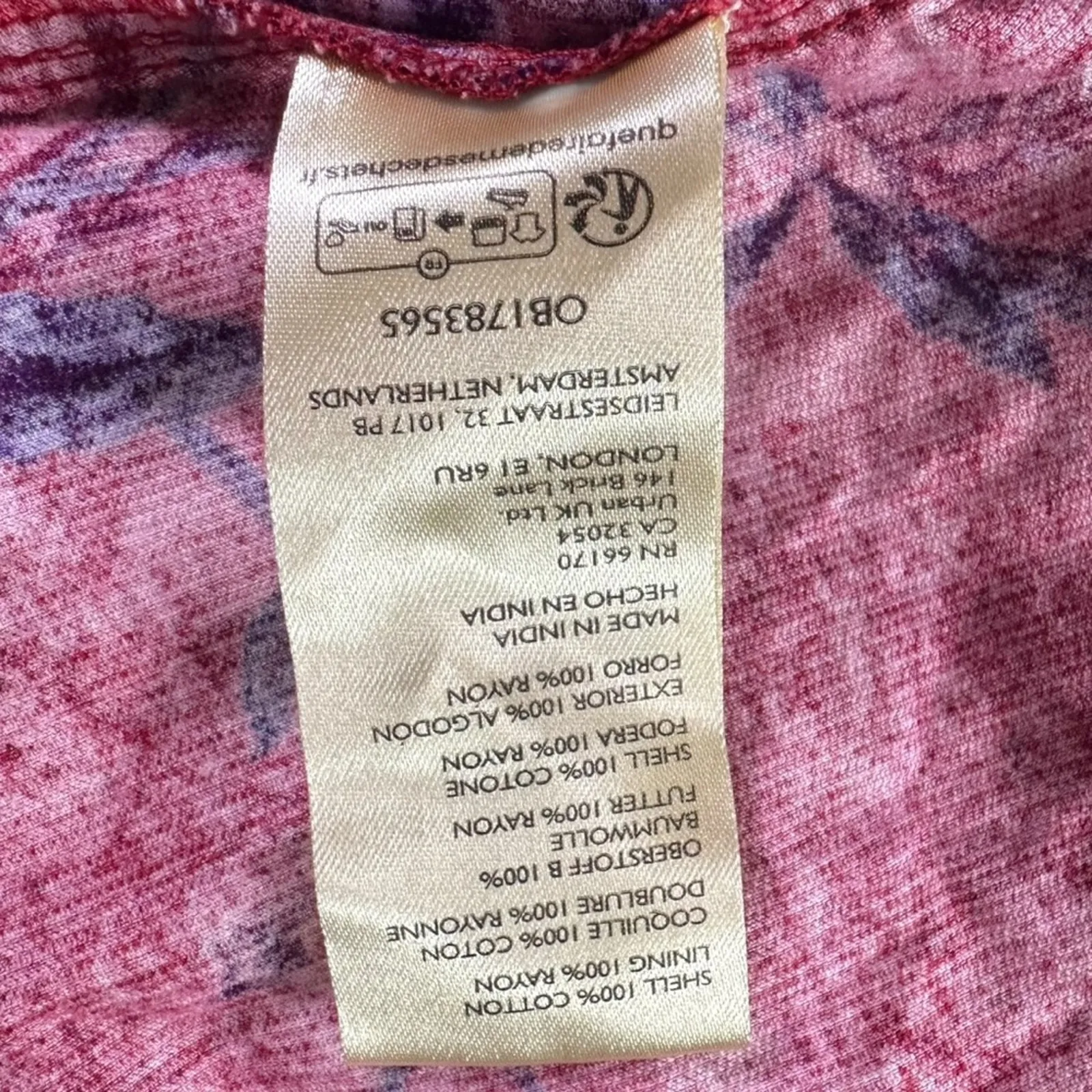 Free People Bohemian Grunge Witchy Corduroy Gail Midi Dress Scarlet Combo Medium - Image 13