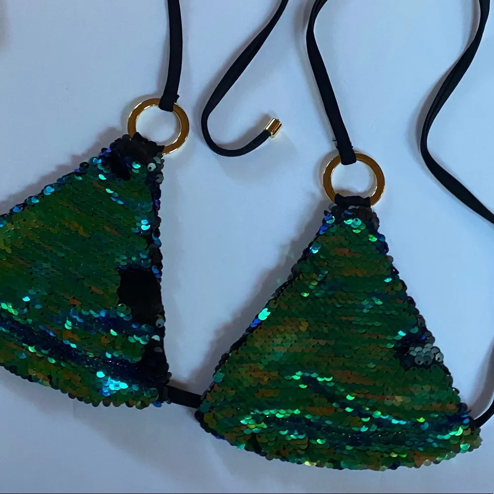 Beach Bunny Sequin Bikini Top - Image 58