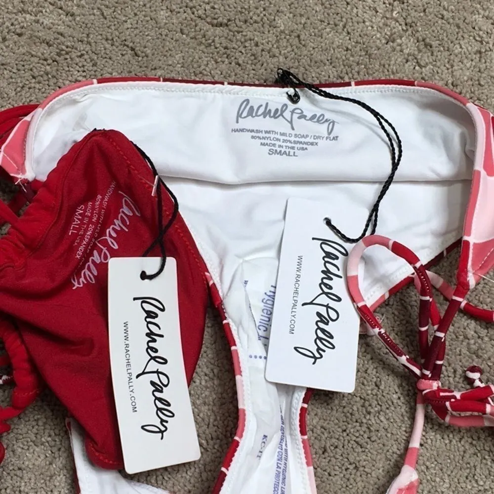 Rachel Pally red and pink bikini bottoms. NWT - Image 7