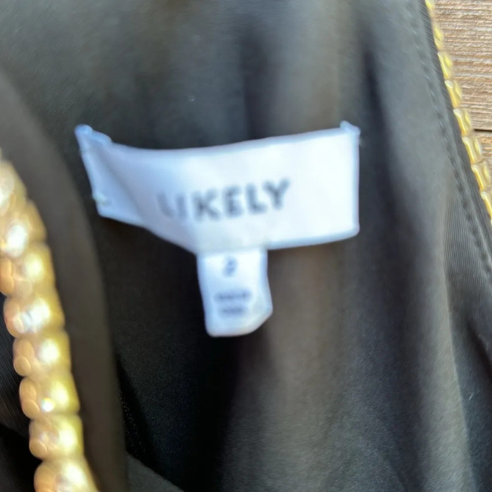 Like new  dress with shimmery embellished straps - Image 3