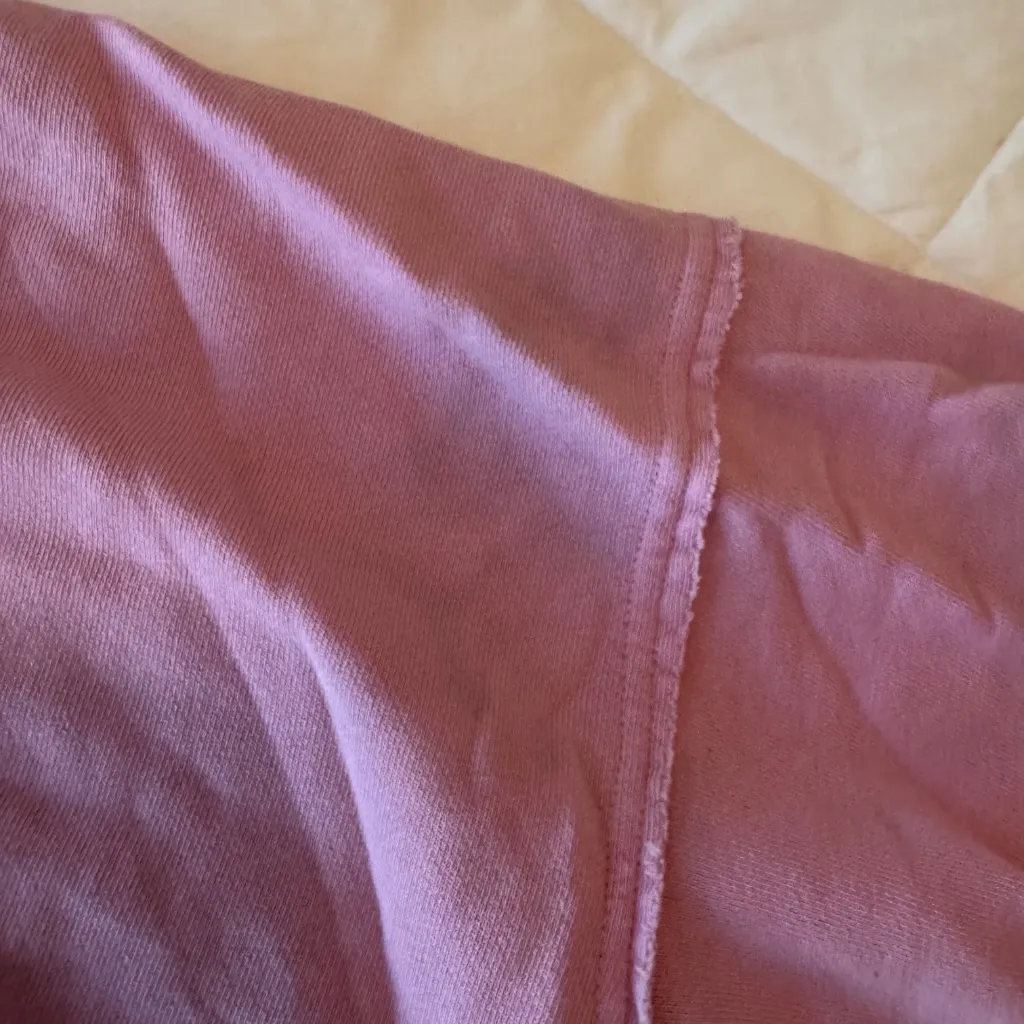 Aerie Oversized Crewneck Sweatshirt Keep Moving Forward Pink Purple - Image 4